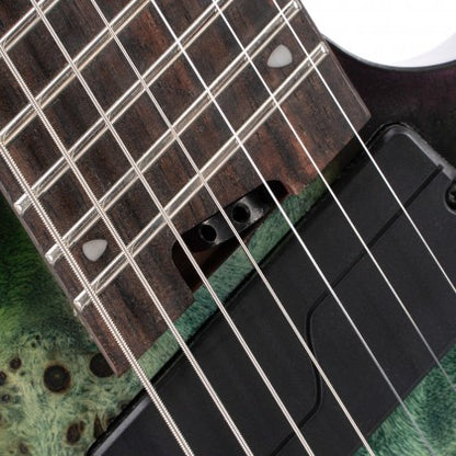 Cort KX507 Multi-Scale 7-String Electric Guitar – Stardust Green