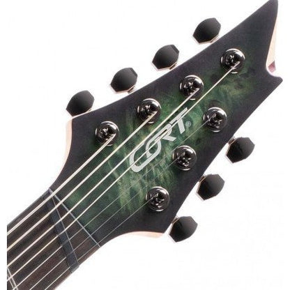 Cort KX507 Multi-Scale 7-String Electric Guitar – Stardust Black