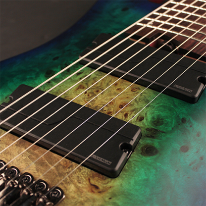 Cort KX508 Multi-Scale 8-String Electric Guitar – Marina Blue Burst