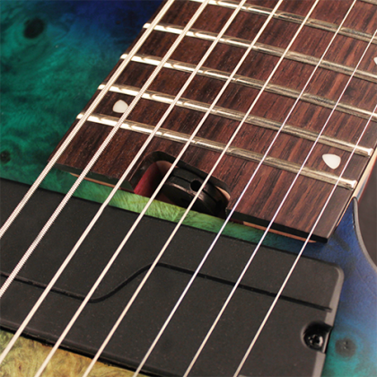 Cort KX508 Multi-Scale 8-String Electric Guitar – Marina Blue Burst