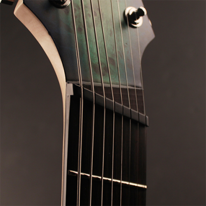 Cort KX508 Multi-Scale 8-String Electric Guitar – Marina Blue Burst