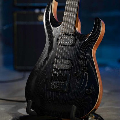 Cort KX700 EverTune Electric Guitar – Open-Pore Black