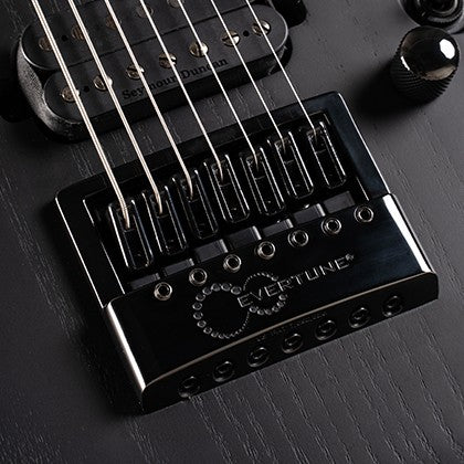 Cort KX707 EverTune 7-String Electric Guitar – Open-Pore Black