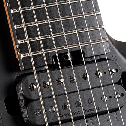 Cort KX707 EverTune 7-String Electric Guitar – Open-Pore Black