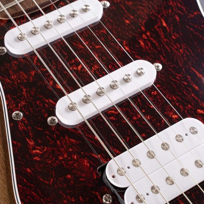 Cort G110 Electric Guitar – Open-Pore Black (Left-Handed)