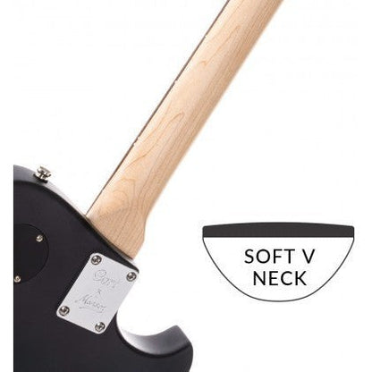 Cort MBM-2 Matthew Bellamy Signature Electric Guitar – Black Satin (Left-Handed)