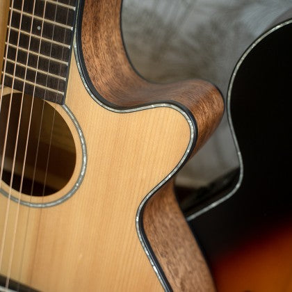 Cort SFX-E Natural Satin Small Body Cutaway Acoustic Guitar