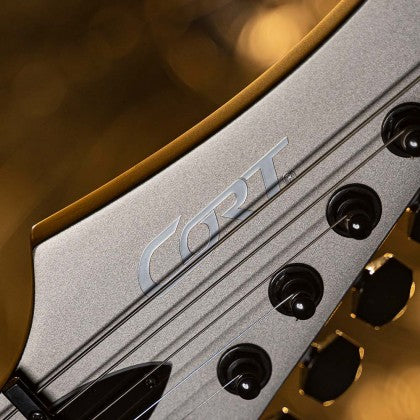 Cort X500 Menace Electric Guitar – Grey Satin