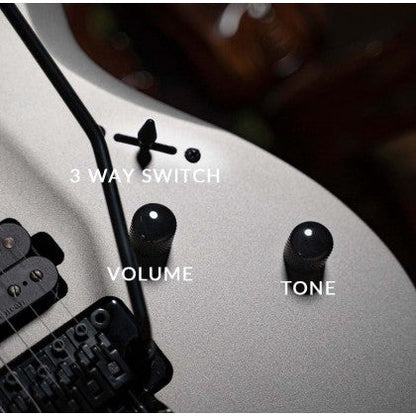 Cort X500 Menace Electric Guitar – Grey Satin