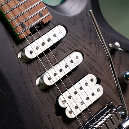 Cort X700 Triality Electric Guitar – Open-Pore Black Burst