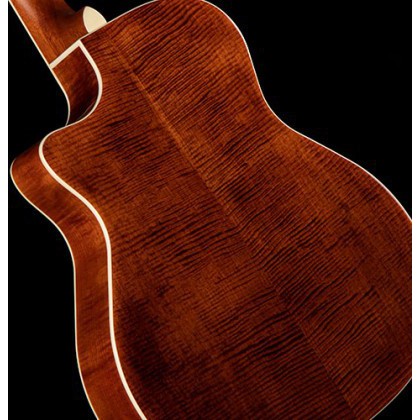Cort GA-FF Flamed Maple Grand Auditorium Cutaway Acoustic-Electric Guitar – Natural