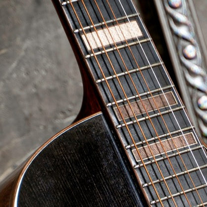 Cort Modern Black Limited-Edition Modern Concert Acoustic-Electric Guitar