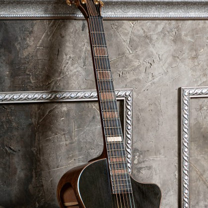 Cort Modern Black Limited-Edition Modern Concert Acoustic-Electric Guitar
