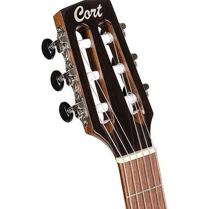 Cort Sunset Nylectric II Chambered Electro-Classical Guitar – Black