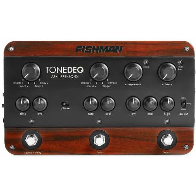 Fishman ToneDEQ AFX Preamp/EQ/DI Acoustic Preamp FX