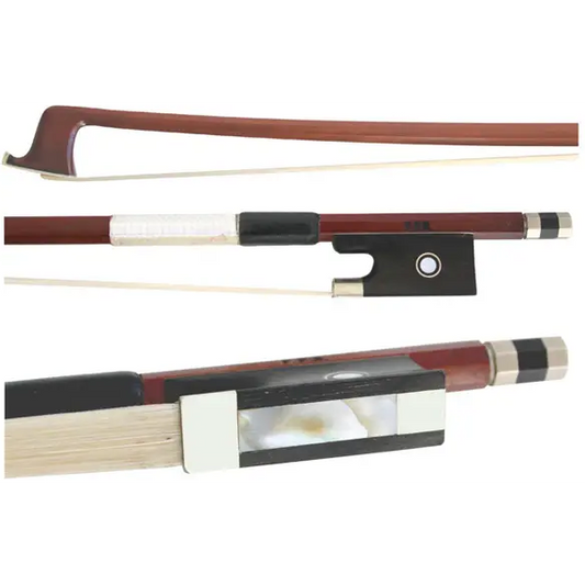 1/2 Size Violin Bow Natural Horsehair Hardwood