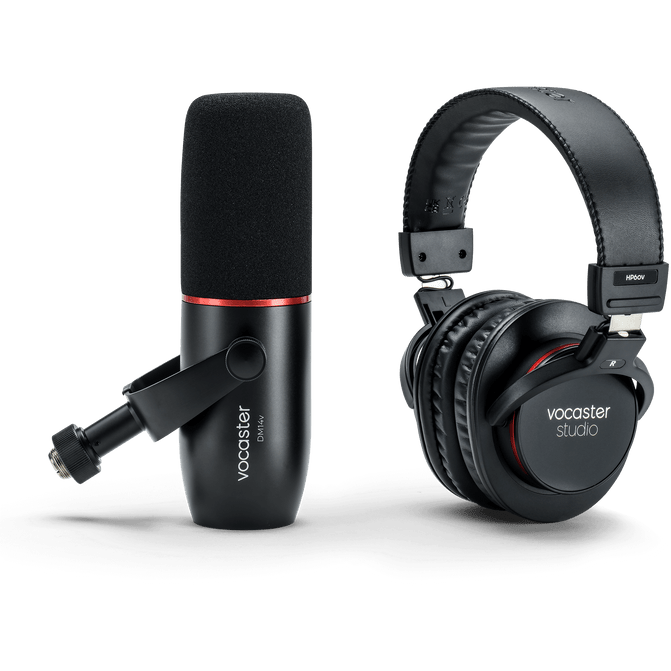 Focusrite Vocaster Broadcast Bundle Podcast Setup Kit