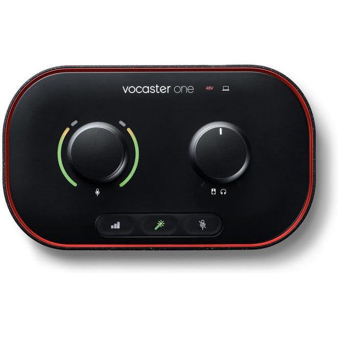 Focusrite Vocaster One Studio Podcasting Package
