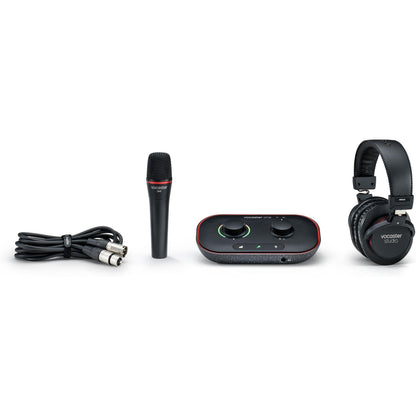 Focusrite Vocaster One Studio Podcasting Package