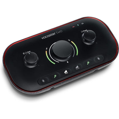 Focusrite Vocaster Two Studio Podcasting Package