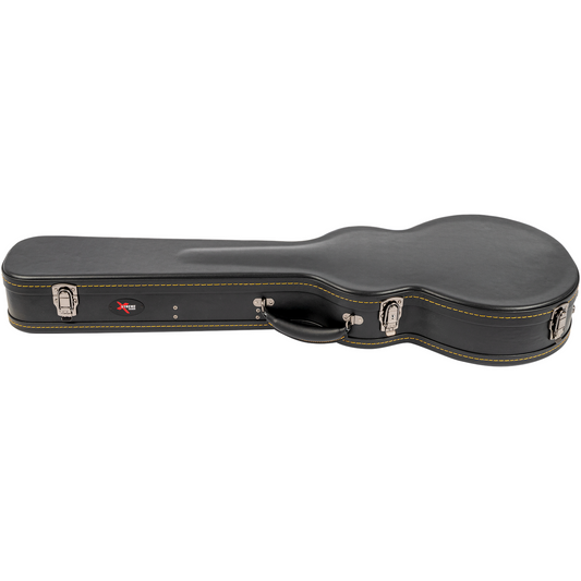 Xtreme XC807B Les Paul Shaped Electric Guitar Black Vinyl Hard Case