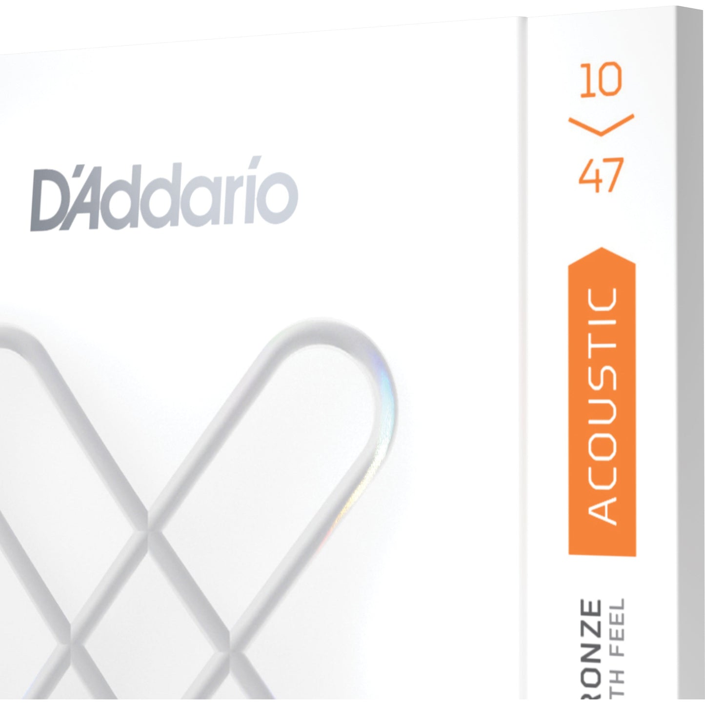 D'Addario 10-47 Extra Light, XS Phosphor Bronze Coated Acoustic Guitar Strings