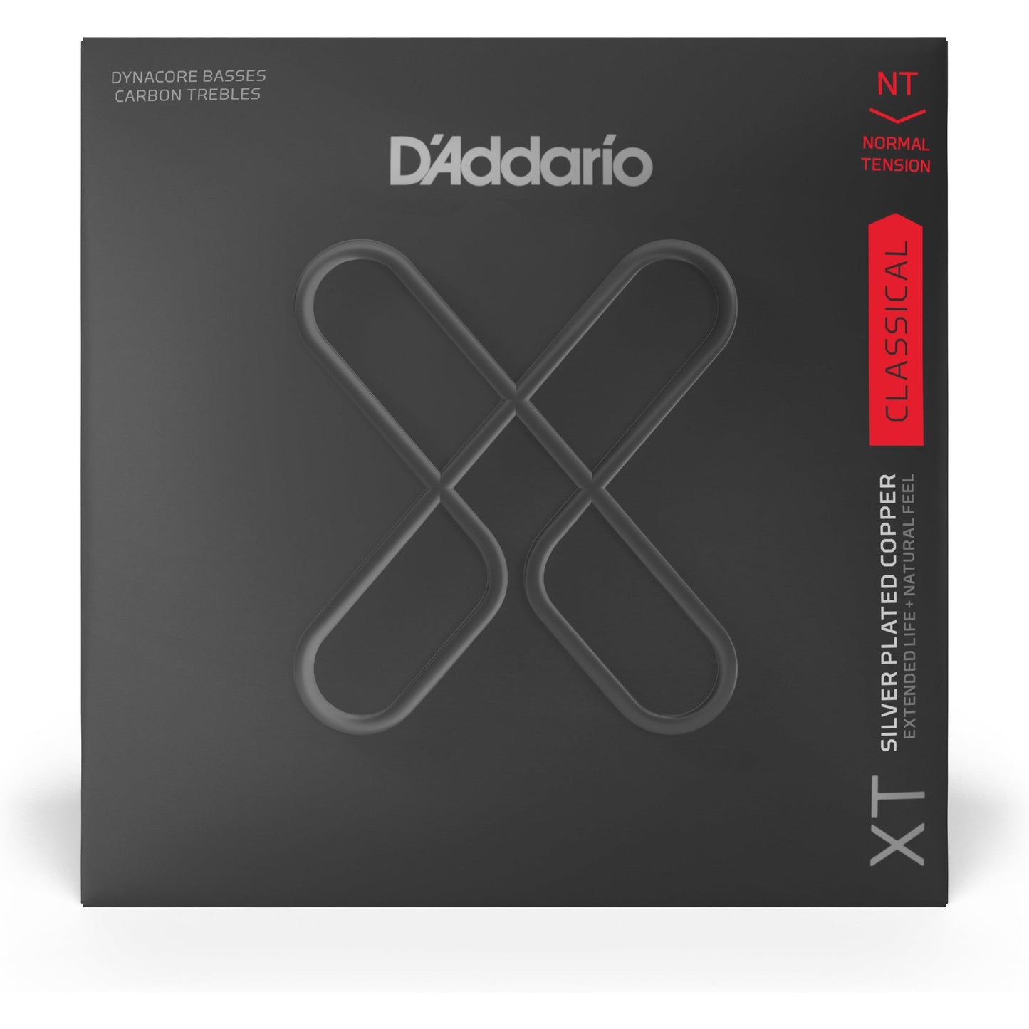 D'Addario XTC45FF XT Classical Dynacore Carbon, Normal Tension