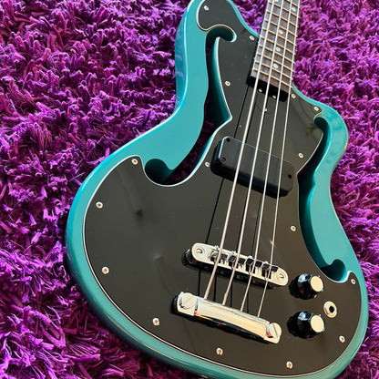 Bacchus Scroll Bass BEB-1 Teal Green Ampeg Copy