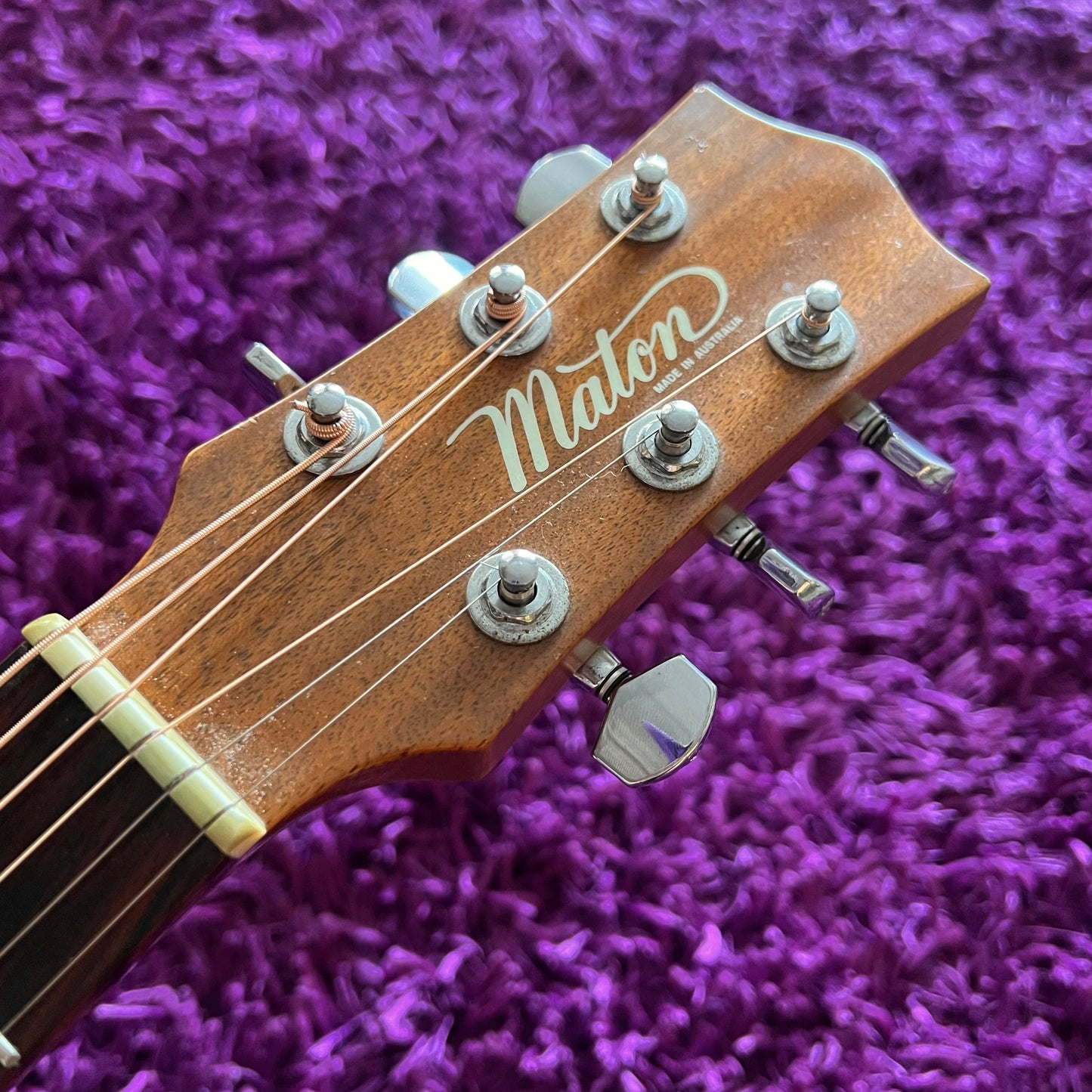 1993 Maton Acoustic M320 "Natural Series" Dreadnaught Acoustic (w/ OHSC)