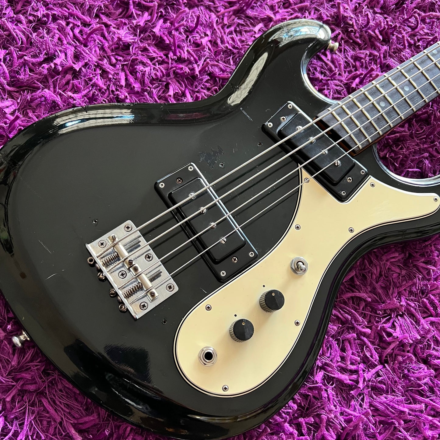 Aria Hi-Flyer 1720 Mosrite Copy 1970s Bass