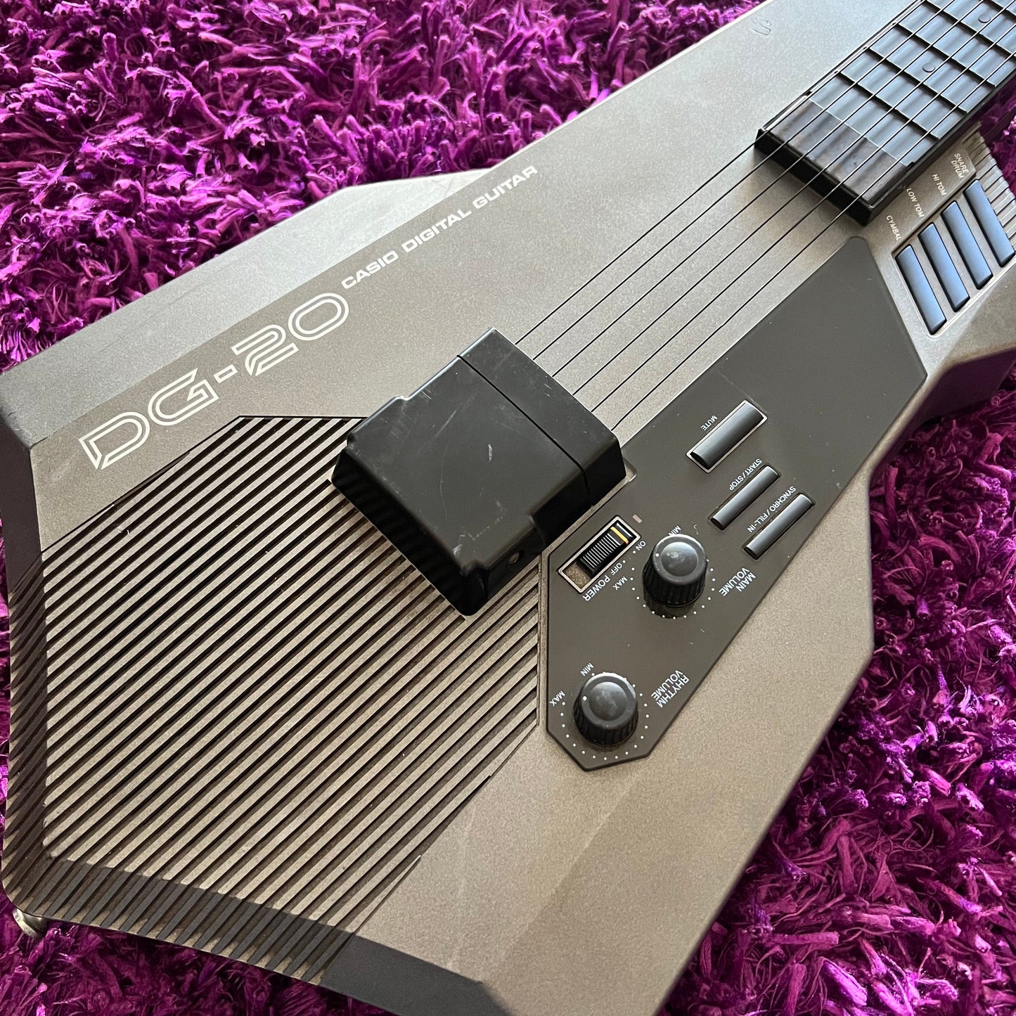 Casio DG-20 Digital Synthesizer Guitar 1980s