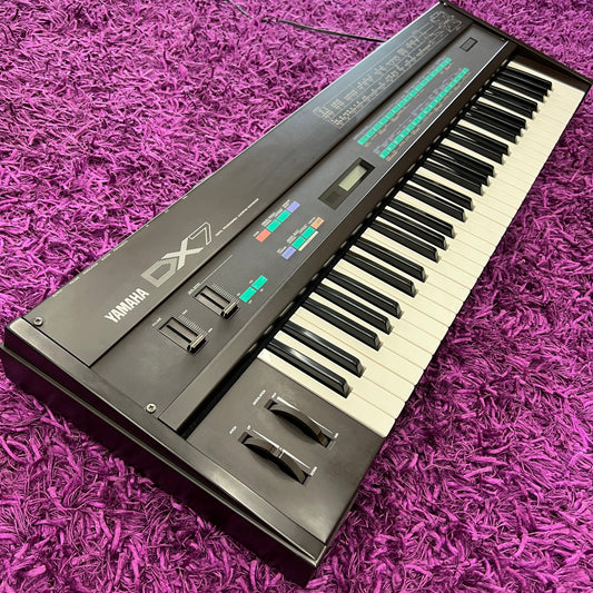 Yamaha DX7 Keyboard Synthesizer (w/ Branded Case) (Made in Japan)