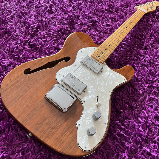 1972 Greco TE-400 Telecaster Thinline Walnut (w/ OHSC + Candy)