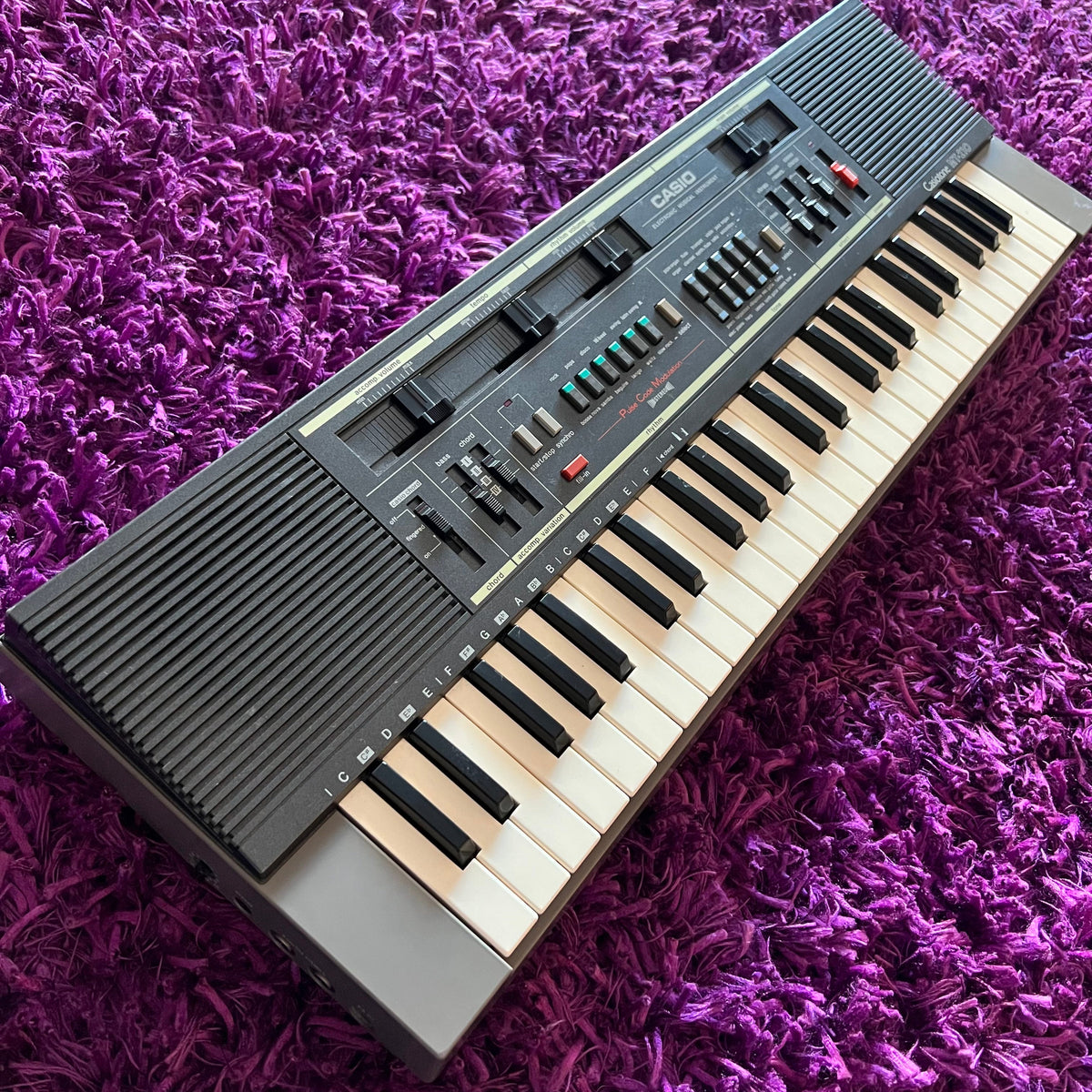 Casio Casiotone MT-210 Analog Synthesizer w/ Drum Machine – Deep 