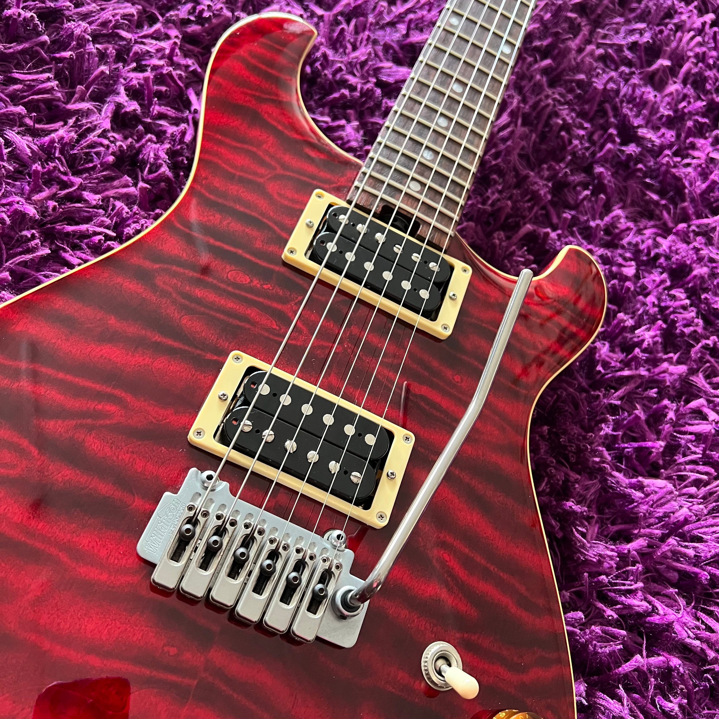 Greco EW-88 Quilt Top PRS Style Guitar (MIJ) – Deep Tone Music