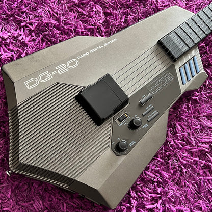 Casio DG-20 Digital Synthesizer Guitar 1980s