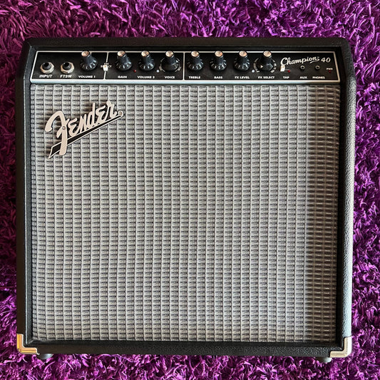 Fender Champion 40 40-Watt 1x12" Guitar Amp Combo