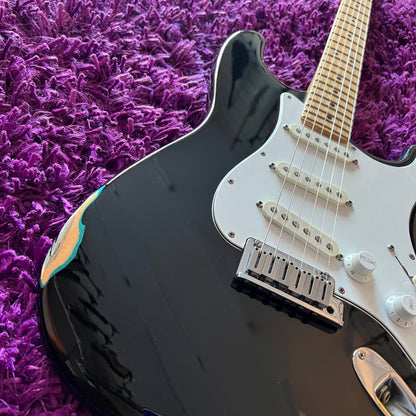1994 Fender American Standard Stratocaster 40th Anniversary Edition Black (w/ OHSC)