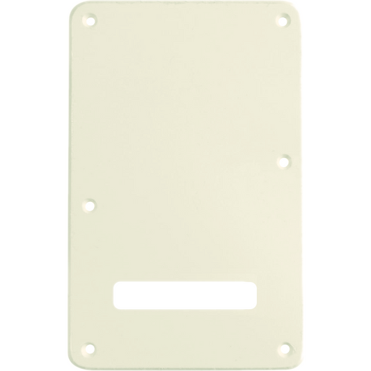 Custom Eagle Backplate Stratocaster Strat Style 1 Ply Aged White