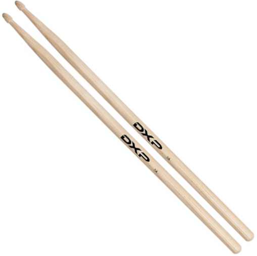 DXP Drum Sticks Hickory 5A – Wood Tip