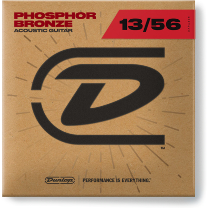 Dunlop DAP13 Phosphor Bronze Acoustic Guitar Strings 13-56