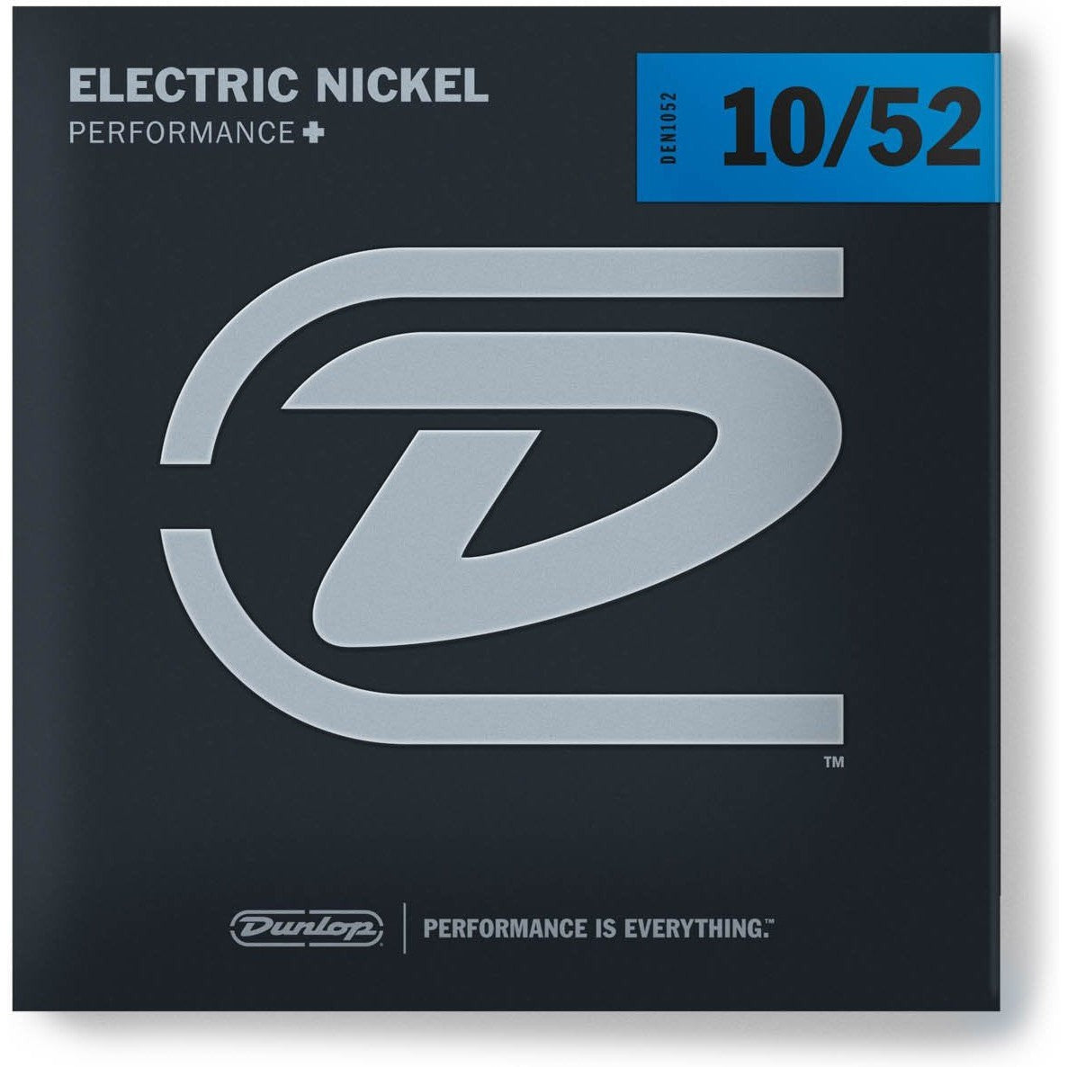 Dunlop DEN1052 Nickel Wound Electric Guitar Strings 10-52