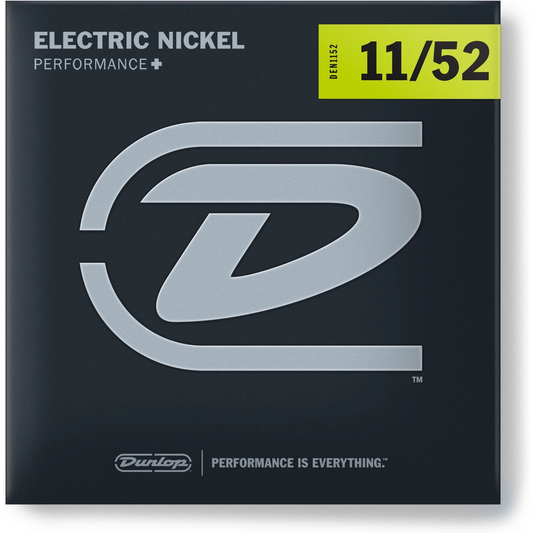 Dunlop DEN1152 Nickel Wound Electric Guitar Strings 11-52