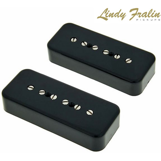 Lindy Fralin Vintage P90s Set - Black Covers