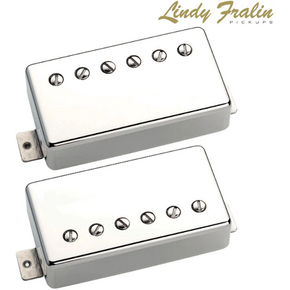 Lindy Fralin Pure P.A.F. Humbucker Pickups Set - Nickel Covers