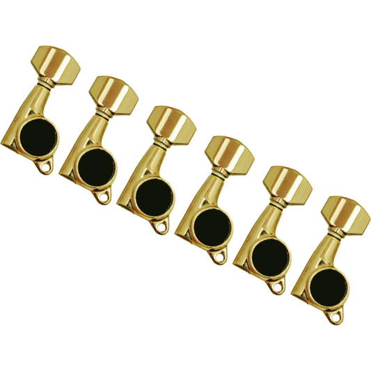 Gotoh G38G Gold Machine Heads 6-In-Line Acoustic Electric