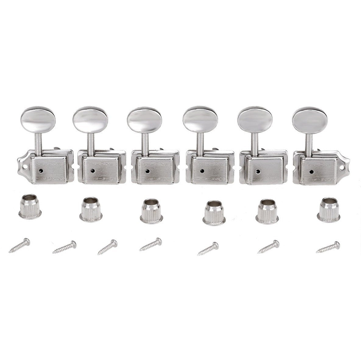 Gotoh G91L Machine Heads 6-In-Line Chrome Vintage Fender Style