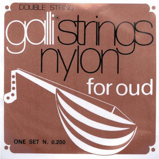 Galli GO200 Oud Strings Nylon Double Set