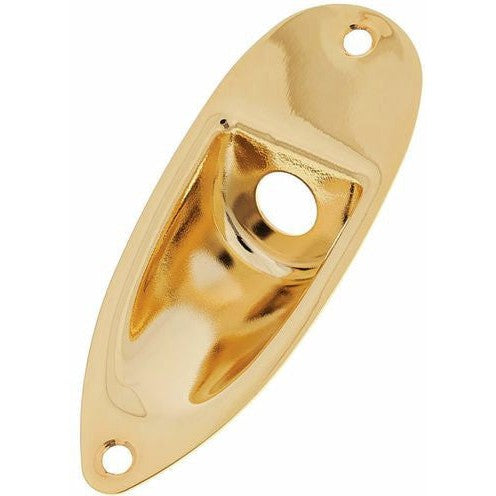 DR Parts Jack Plate Stratocaster Gold