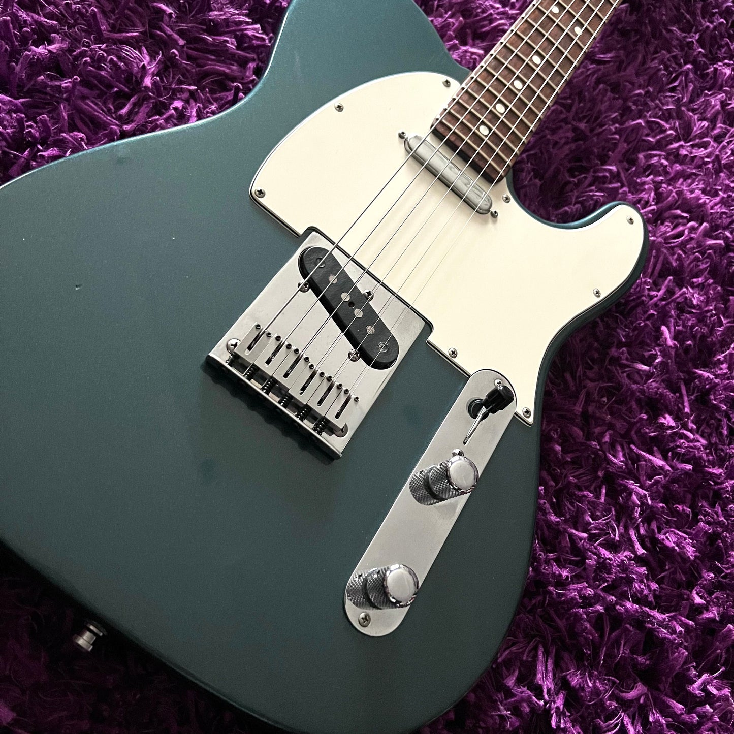 1991 Fender American Standard Telecaster Gun Metal Blue (w/ OHSC)
